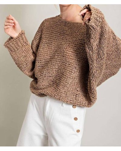 Eesome Athena Sweater - Brown