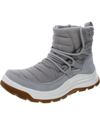 Ryka Highlight Faux Leather Cold Weather Winter & Snow Boots - Gray