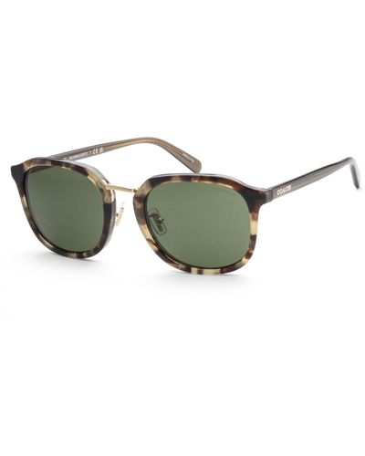 COACH 54 Mm Sunglasses - Green