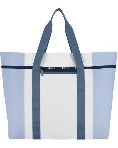 LeSportsac East/west Foldable Tote - Blue