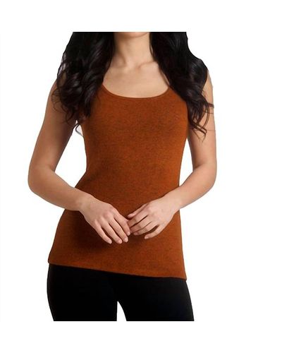 French Kyss Supersoft Tank - Brown