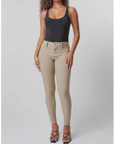YMI Hyperstretch Mid-rise Skinny Jean - Natural