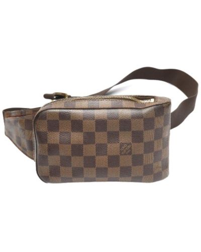 Louis Vuitton Geronimos Canvas Clutch Bag (pre-owned) - Brown