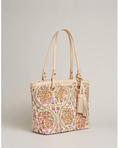 spartina 449 Island Tote In Pepper Hall - Natural