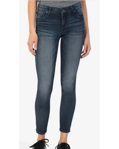 Kut From The Kloth Connie Skinny Jeans Calluna - Blue
