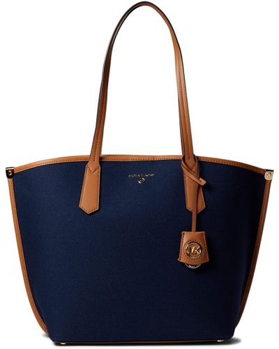 Michael Kors Jane Large Tote Navy One Size - Blue