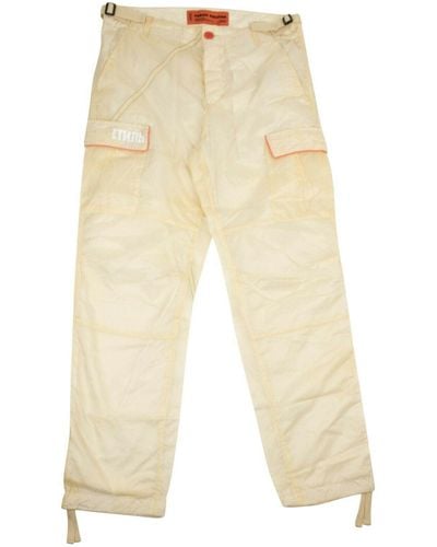 Heron Preston Parachute Cargo Pants - Natural
