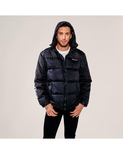Members Only Mo Puffer Jacket - Blue