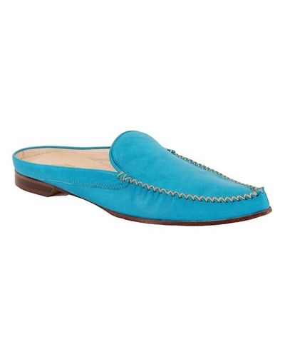 Golo Keaton Leather Sandal - Blue