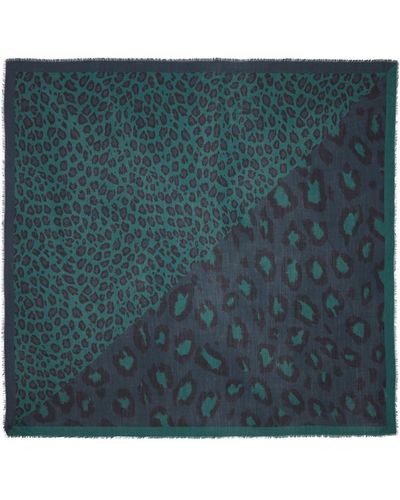Mulberry Leopard Square - Green