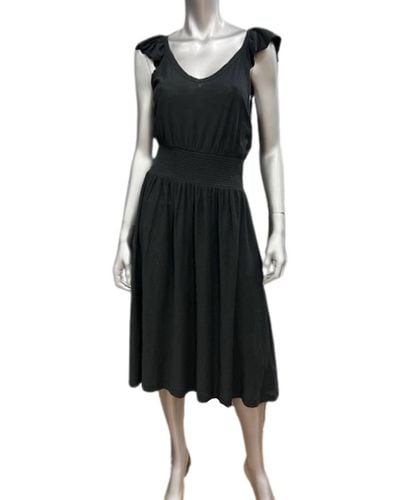 Nation Ltd Ruffled Dress - Black