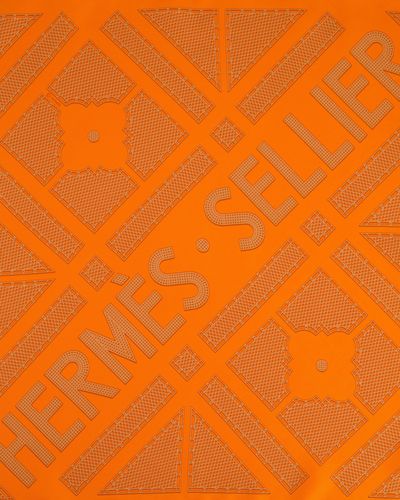 Hermès Hermès Printed 40x40 Silk Scarf - Orange