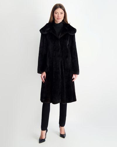 Gorski Mink Parka - Black