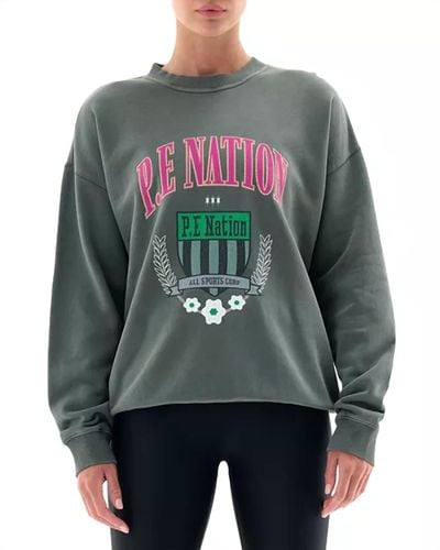 P.E Nation Division One Sweat - Gray