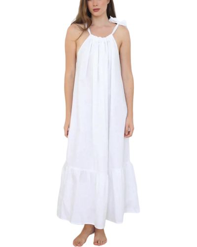 Monica Nera Belinda Dress - White