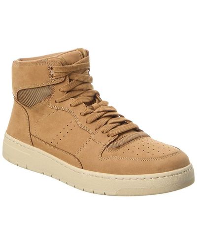 Vince Mason Suede High-top Sneaker - Natural