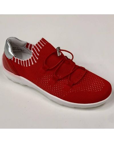 Remonte 's Lightweight Sneaker - Red