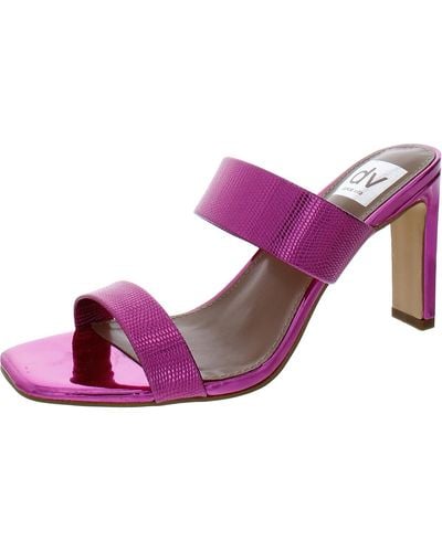 DV by Dolce Vita Selsta Slip On Sandals Heels - Pink