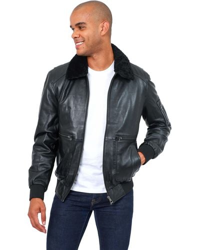 VELLAPAIS Linan Leather Jacket - Black