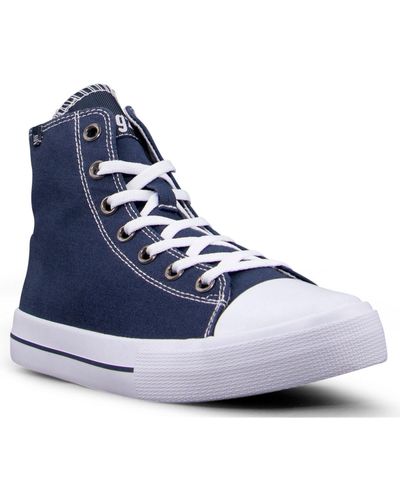 Lugz stagger Hi Canvas High-top Casual And Fashion Sneakers - Blue
