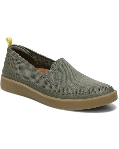 Vionic Sidney Slip On Casual Loafers - Green