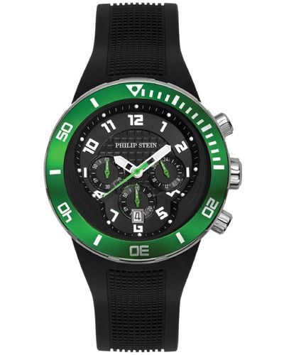 Philip Stein Extreme Chronograph - Model 33-xgrn-rb - Green