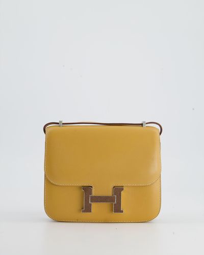 Hermès Hermès Mini Constance Bag 18cm - Yellow