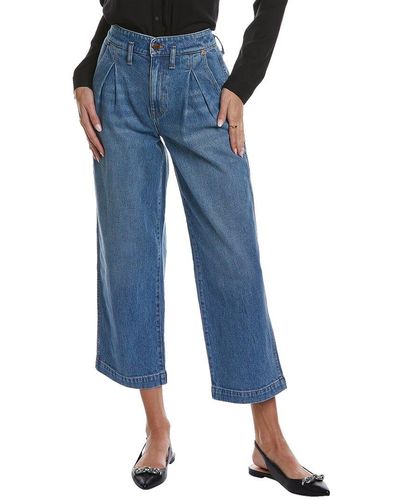 Madewell The Perfect Vintage Wide Leg Crop Jean - Blue