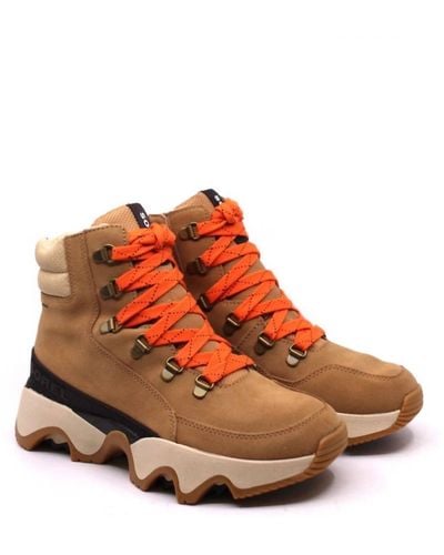 Sorel Impact Conquest Sneaker Boots - Orange