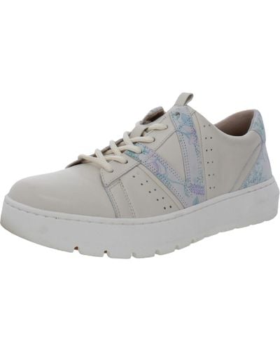 Vionic Simasa Leather Casual And Fashion Sneakers - White