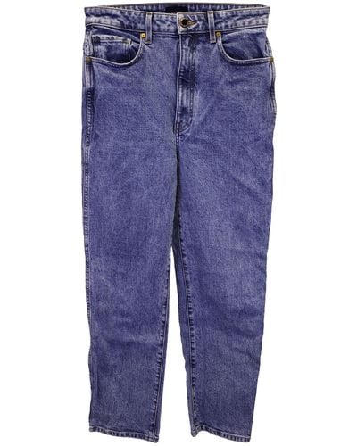 Khaite Straight Leg Jeans - Blue