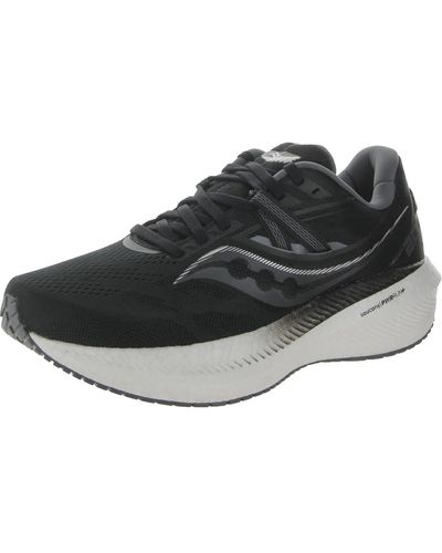 Saucony Triumph 20 Fitness Gym Running Shoes - Blue