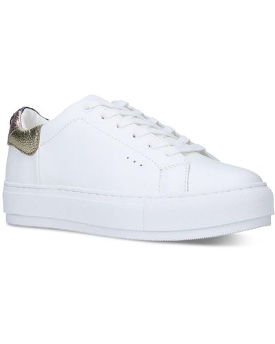Kurt Geiger Laney Eagle Leather Sneakers Casual And Fashion Sneakers - White