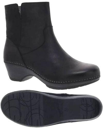 Dansko Meghan Ankle Boot - Black
