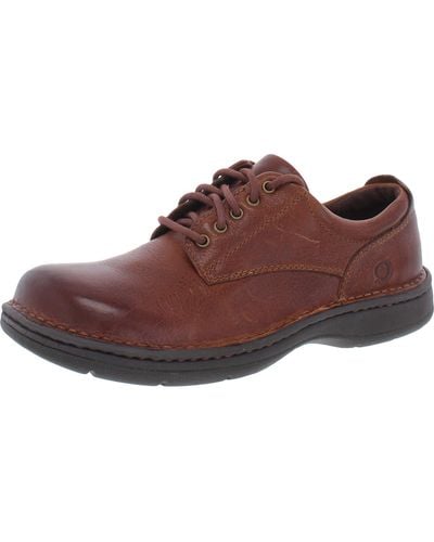 Born Lace Up Casual Casual And Fashion Sneakers - Brown