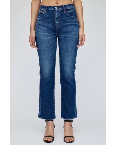 Moussy Hoffman Flare Jeans - Blue