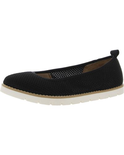 LifeStride Ursa Knit Comfort Loafers - Black