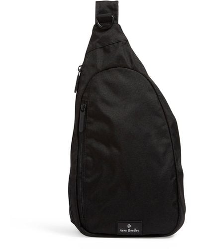 Vera Bradley Lighten Up Essential Sling Backpack - Black