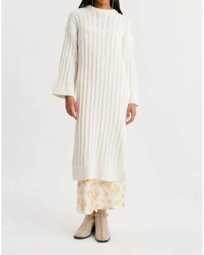 Holzweiler Foss Knit Dress - Natural
