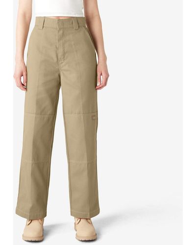 Dickies Relaxed Fit Double Knee Pants - Natural