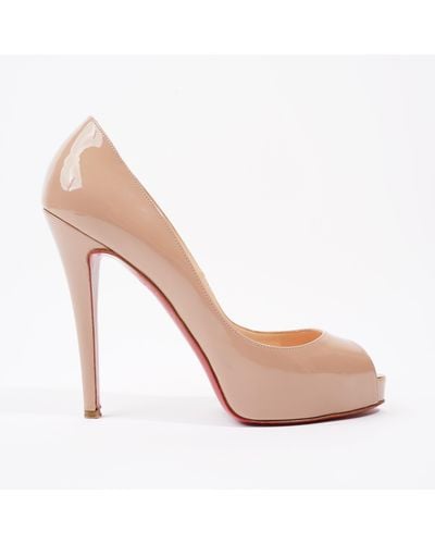Christian Louboutin Very Prive 120 Patent Leather - Pink