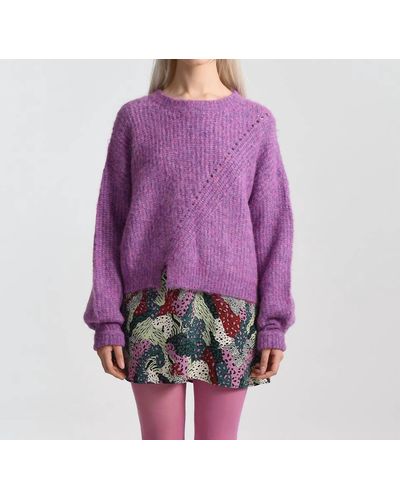 Molly Bracken Taking Over Sweater - Purple