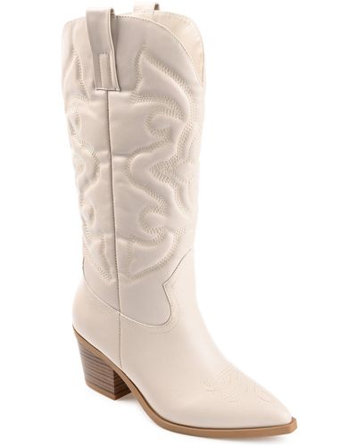 Journee Collection Collection Tru Comfort Foam Chantry Boot - Natural