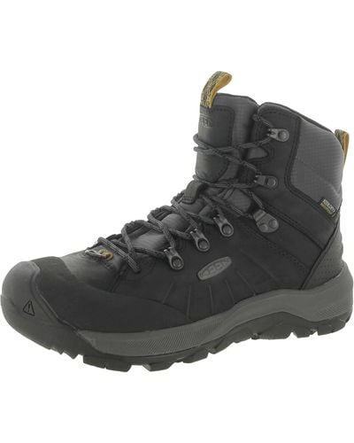 Keen Revel Iv Mid Polar Waterproof Hiking Winter Boots - Black