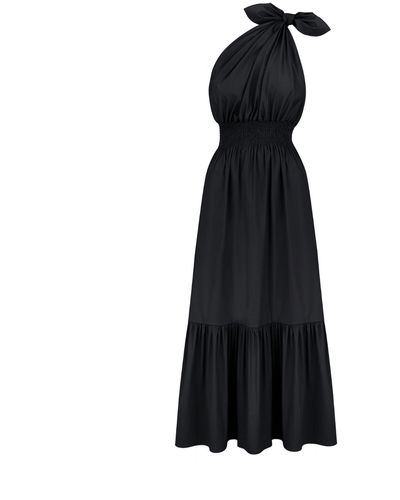 Monica Nera Demi Maxi Dress - Black