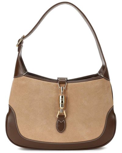 Tiffany & Fred Paris Smooth Leather Hobo Bag - Brown