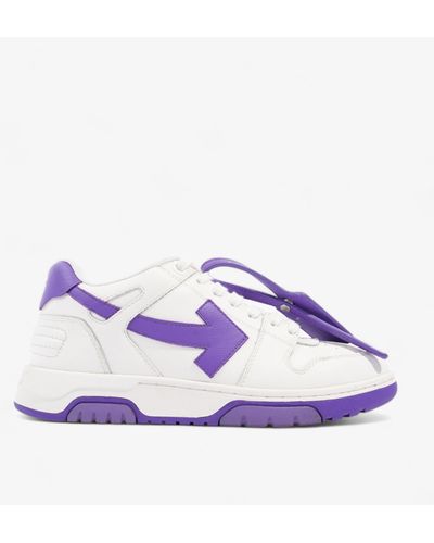 Off-White c/o Virgil Abloh Out Of Office / Violet Leather - Purple