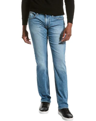 Hudson Jeans Byron Indigo Rinse Straight Jean in Black for Men | Lyst