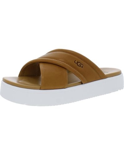 Ugg cross band slippers new arrivals