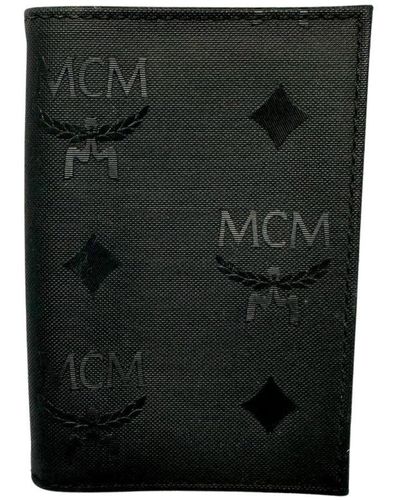 MCM Canvas Wallet (pre-owned) - Green